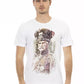 White Cotton Men T-Shirt