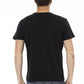 Black Cotton Men T-Shirt