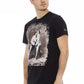 Black Cotton Men T-Shirt