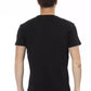 Black Cotton Men T-Shirt