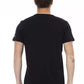 Black Cotton Men T-Shirt