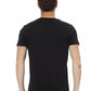 Black Cotton Men T-Shirt