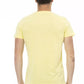 Yellow Cotton Men T-Shirt