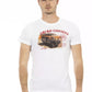 White Cotton Men T-Shirt