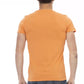 Orange Cotton Men T-Shirt