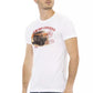 White Cotton Men T-Shirt