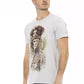 Gray Cotton Men T-Shirt