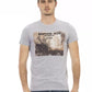 Gray Cotton Mens TShirt