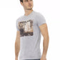 Gray Cotton Mens TShirt