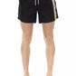 Black Polyamide Men Swim Short