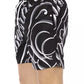 Black Polyester Men Swim Short