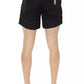 Black Polyamide Men Swim Short