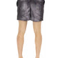 Black Polyester Men Swim Short