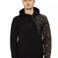 Black Cotton Men's Hoodie