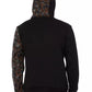 Black Cotton Men's Hoodie