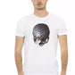 White Cotton Men T-Shirt