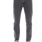 Gray Cotton Men Jeans