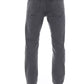 Gray Cotton Men Jeans