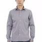 Gray Cotton Men Shirt