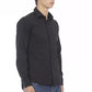 Black Cotton Men Shirt