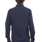 Blue Cotton Men Shirt