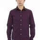 Bordeaux Cotton Men Shirt