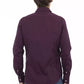 Bordeaux Cotton Men Shirt