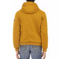 Yellow Polyester Men Jacket