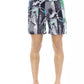 Multicolor Polyester Men Swim Short