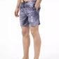 Blue Polyester Men Swimwear