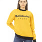 Yellow Cotton Women Sweater