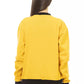 Yellow Cotton Women Sweater