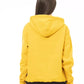 "Yellow Cotton Women Sweater"