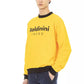 Yellow Cotton Men Sweater