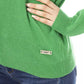 Green Wool Women Sweater