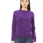 Purple Wool Women Sweater