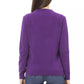 Purple Wool Women Sweater