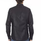 Black Polyester Men Shirt