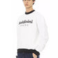 White Cotton Men Sweater