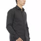 Gray Cotton Men Shirt