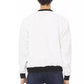 White Cotton Men Sweater