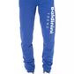 Blue Cotton Men Pant