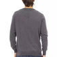 Gray Fabric Men Sweater