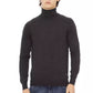 Gray Fabric Men Sweater