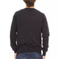 Gray Fabric Men Sweater