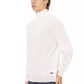 White Fabric Men Sweater