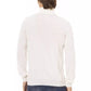 White Fabric Men Sweater