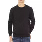 Black Wool Men Sweater