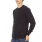 Black Wool Men Sweater