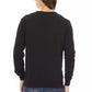 Black Wool Men Sweater